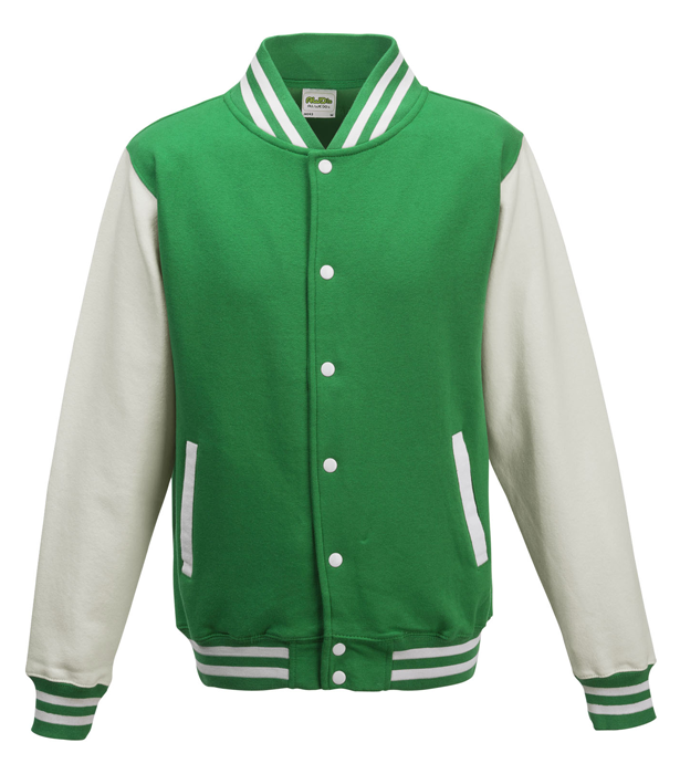 Varsity Jacket - Grønn/Hvit